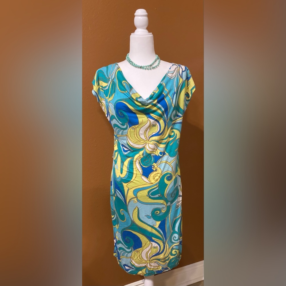 Trina Turk Collection for Banana Republic colorful dress